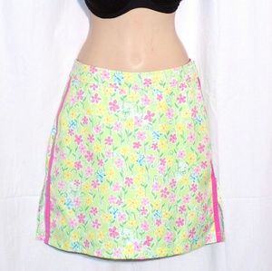 Lilly Pulitzer Golf Athletic Tennis Skort Sz 4 EUC